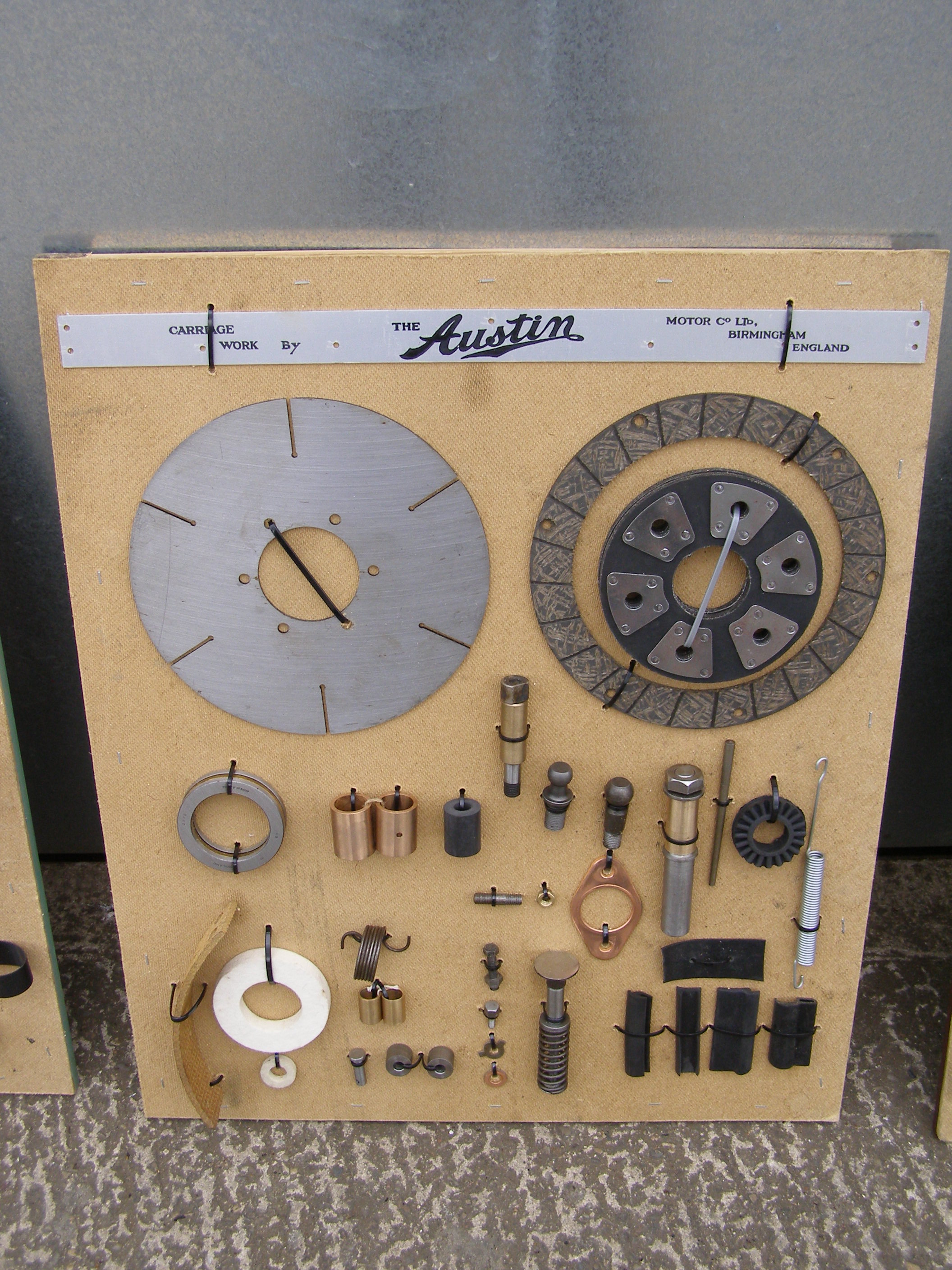 Vintage Austin Register Spares